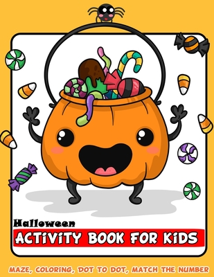 Dot to Dot Books for Kids Ages 4-8: Happy Halloween Halloween 