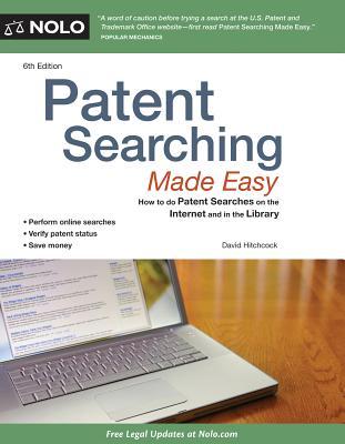 Patent Searching Made Easy: How to Doapatent Searches Onlineaand in Thealibrary Cover Image