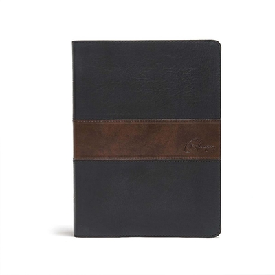 CSB Spurgeon Study Bible, Black/Brown LeatherTouch® Cover Image