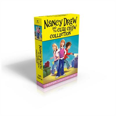 The Nancy Drew and the Clue Crew Collection (Boxed Set): Sleepover Sleuths; Scream for Ice Cream; Pony Problems; The Cinderella Ballet Mystery; Case of the Sneaky Snowman By Carolyn Keene, Macky Pamintuan (Illustrator) Cover Image