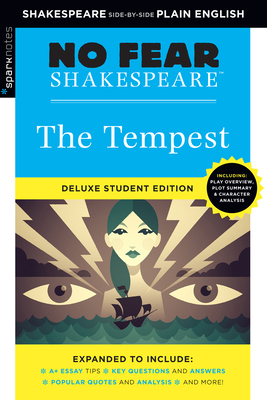 Tempest: No Fear Shakespeare Deluxe Student Edition: Volume 9 (Sparknotes No Fear Shakespeare) Cover Image