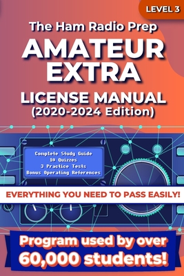 The Ham Radio Prep Extra Class License Manual Cover Image