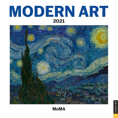 Modern Art 2021 Mini Wall Calendar Cover Image