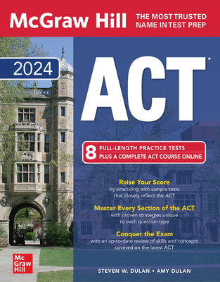 McGraw Hill ACT 2024 By Steven Dulan, Amy Dulan Cover Image