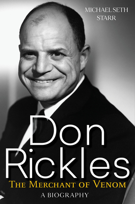 Don Rickles: Merchant of Venom By Michael Seth Starr Cover Image