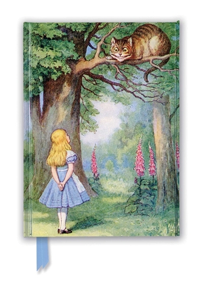 John Tenniel: Alice and the Cheshire Cat (Foiled Journal) (Flame Tree Notebooks) Cover Image