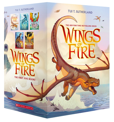 Wings of Fire Boxset, Books 1-5 (Wings of Fire) Cover Image