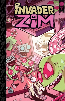 Invader ZIM Vol. 5: Deluxe Edition By Jhonen Vasquez, Sam Logan, Warren Wucinich (Illustrator) Cover Image