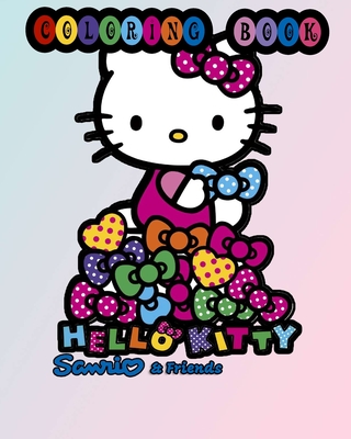 SANRIO Hello Kitty & Friends coloring book: SANRIO Hello Kitty Coloring Art  Book (Paperback)