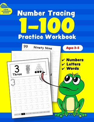 Letter And Number Tracing Book For Kids Ages 3-5 - By Activity