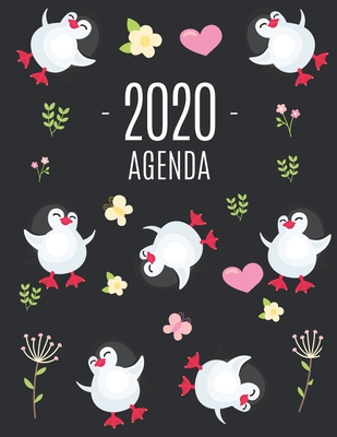 Manchot Agenda 2020: Planificateur Annuel - Avec Calendrier 2020 (12 Mois) By Buhak Cahiers Cover Image