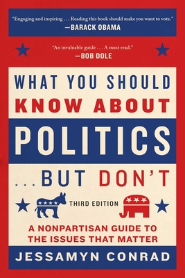 What You Should Know About Politics . . . But Don't: A Nonpartisan Guide to the Issues That Matter By Jessamyn Conrad, Naomi Wolf (Introduction by) Cover Image