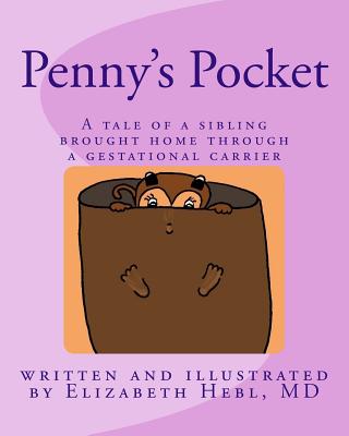Penny's Pocket: A tale of a sibling brought home through a gestational carrier By Elizabeth K. Hebl MD Cover Image