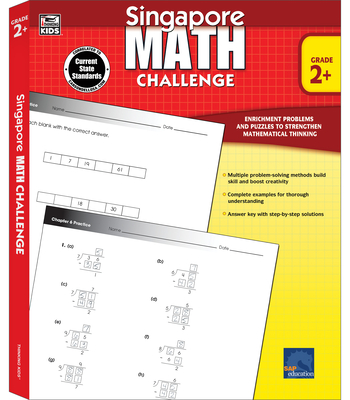 Singapore Math Challenge, Grades 2 - 5: Volume 18 Cover Image