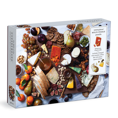 Art of the Cheeseboard 1000 Piece Multi-Puzzle Puzzle By Galison Mudpuppy (Created by) Cover Image