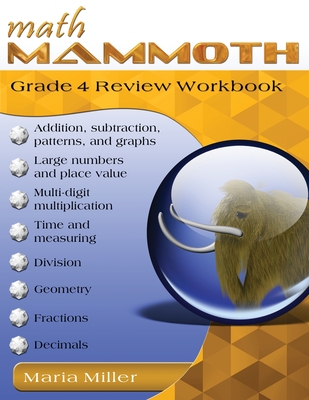 Math Mammoth Grade 4 Review Workbook Cover Image
