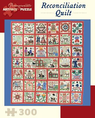 Reconciliation Quilt 300-Piece Jigsaw Puzzle By Lucinda Ward Honstain (Illustrator) Cover Image