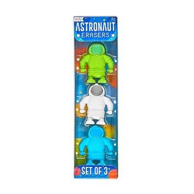 Astronaut Erasers - Set of 3 By Ooly (Created by) Cover Image