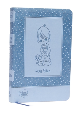 Icb, Precious Moments Bible, Leathersoft, Blue: International Children's Bible By Thomas Nelson Cover Image