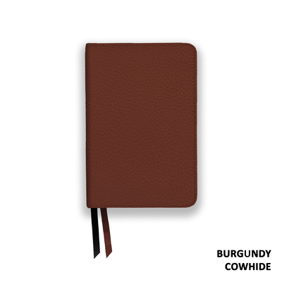 Legacy Standard Bible, Compact Edition: Paste-Down Burgundy Cowhide (Lsb) Cover Image
