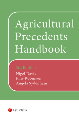 Agricultural Precedents Handbook Cover Image