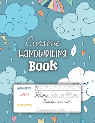 Cursive Handwriting Workbook For Kids : Writing Practice Book 3-in