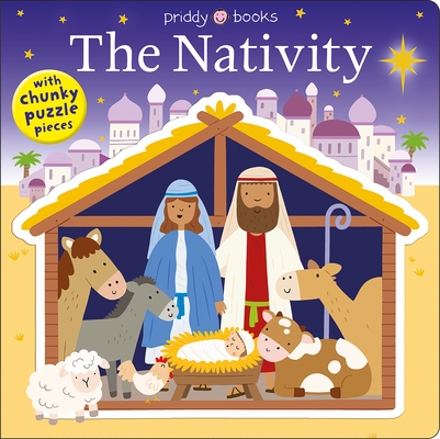 Puzzle & Play: The Nativity: With Chunky Puzzle Pieces By Roger Priddy Cover Image