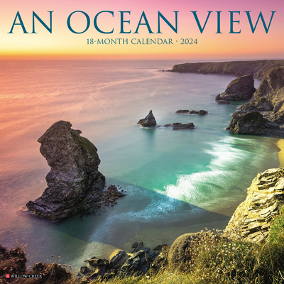 Ocean View 2024 12 X 12 Wall Calendar Cover Image