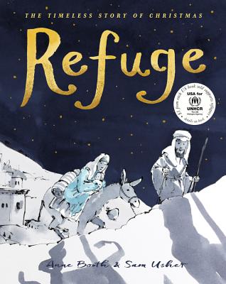 Refuge By Anne Booth, Sam Usher (Illustrator) Cover Image