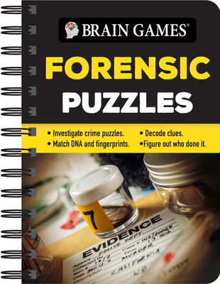 Brain Games - To Go - Forensic Puzzles: Investigate Crime Puzzles - Match DNA and Fingerprints - Decode Clues - Figure Out Who Done It Cover Image