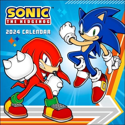 Sonic the Hedgehog 2024 Wall Calendar Cover Image