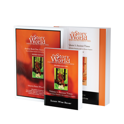 Story of the World, Vol. 1 Bundle: Ancient Times; Text, Activity Book, and Test & Answer Key By Susan Wise Bauer Cover Image