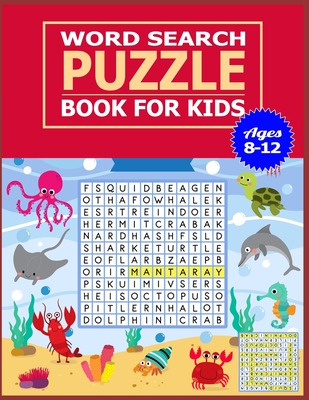 Word Search Puzzle Book for Kids Ages 8-12 