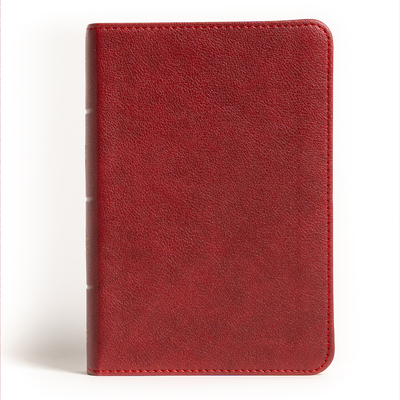 NASB Large Print Compact Reference Bible, Burgundy Leathertouch Cover Image