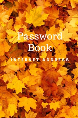 Password Book Internet Address: keep private information to website address, username, password and notes size 6