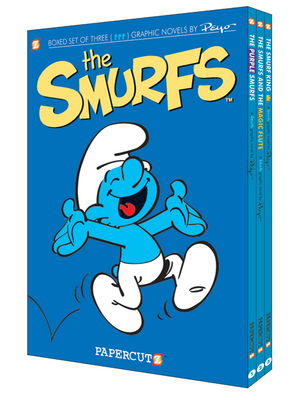 The Smurfs 3-in-1 #4 - Paperback - Papercutz