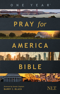 The One Year Pray for America Bible NLT (Softcover) Cover Image
