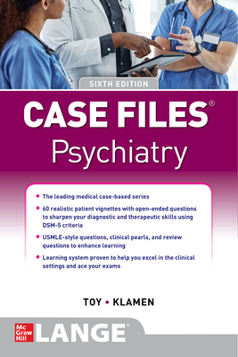Case Files Psychiatry, Sixth Edition Cover Image