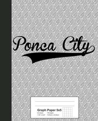 Graph Paper 5x5: PONCA CITY Notebook By Weezag Cover Image