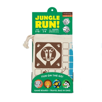 Jungle Run! Travel Game By Amy Blay (Illustrator) Cover Image