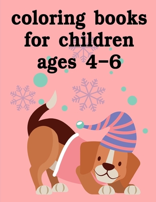 Coloring Books For Children Ages 4-6: Christmas Book from Cute Forest  Wildlife Animals (American Animals #9) (Paperback)