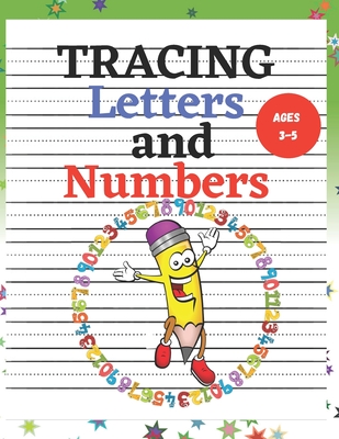 ABC 123 Handwriting Tracing Book Graphics