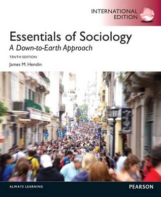 Essentials of Sociology: A Down-To-Earth Approach Cover Image