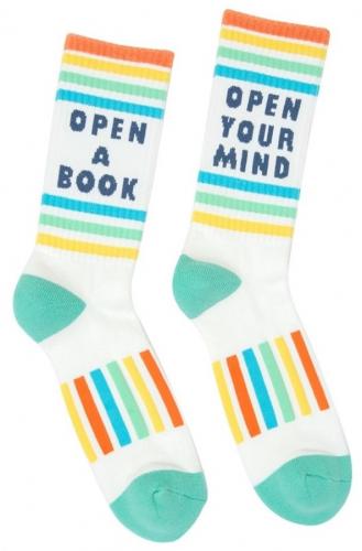 Open a Book, Open Your Mind Socks Cover Image