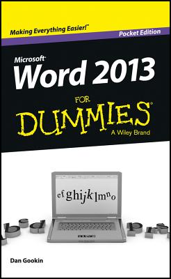 Word 2013 for Dummies Cover Image
