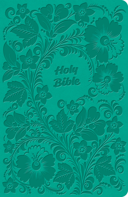 CSB Thinline Bible, Teal LeatherTouch, Value Edition Cover Image
