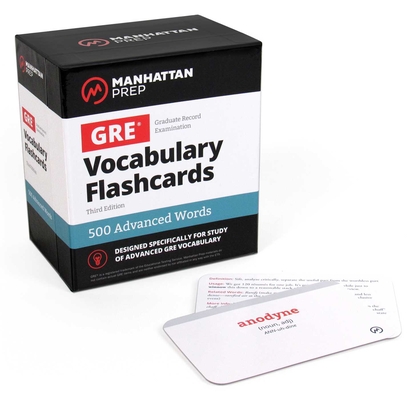 500 Advanced Words: GRE Vocabulary Flashcards (Manhattan Prep GRE Strategy Guides) By Manhattan Prep Cover Image
