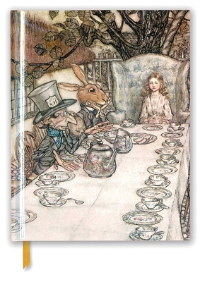 Rackham: Alice In Wonderland Tea Party (Blank Sketch Book) (Luxury Sketch Books) Cover Image