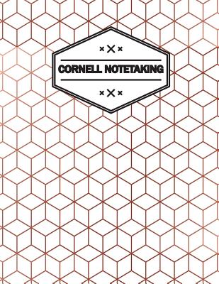 cornell notetaking: College Ruled Notebook 8.5 x 11, 110 Cornell Paper pgs, Pretty Notebook Cover Design Cover Image