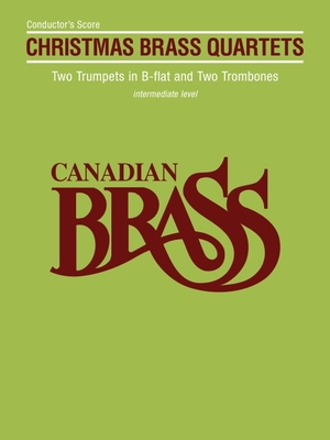 Canadian Brass Christmas Quartets - Score Cover Image